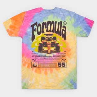 Vintage F1 Groovy Graphic T-Shirt